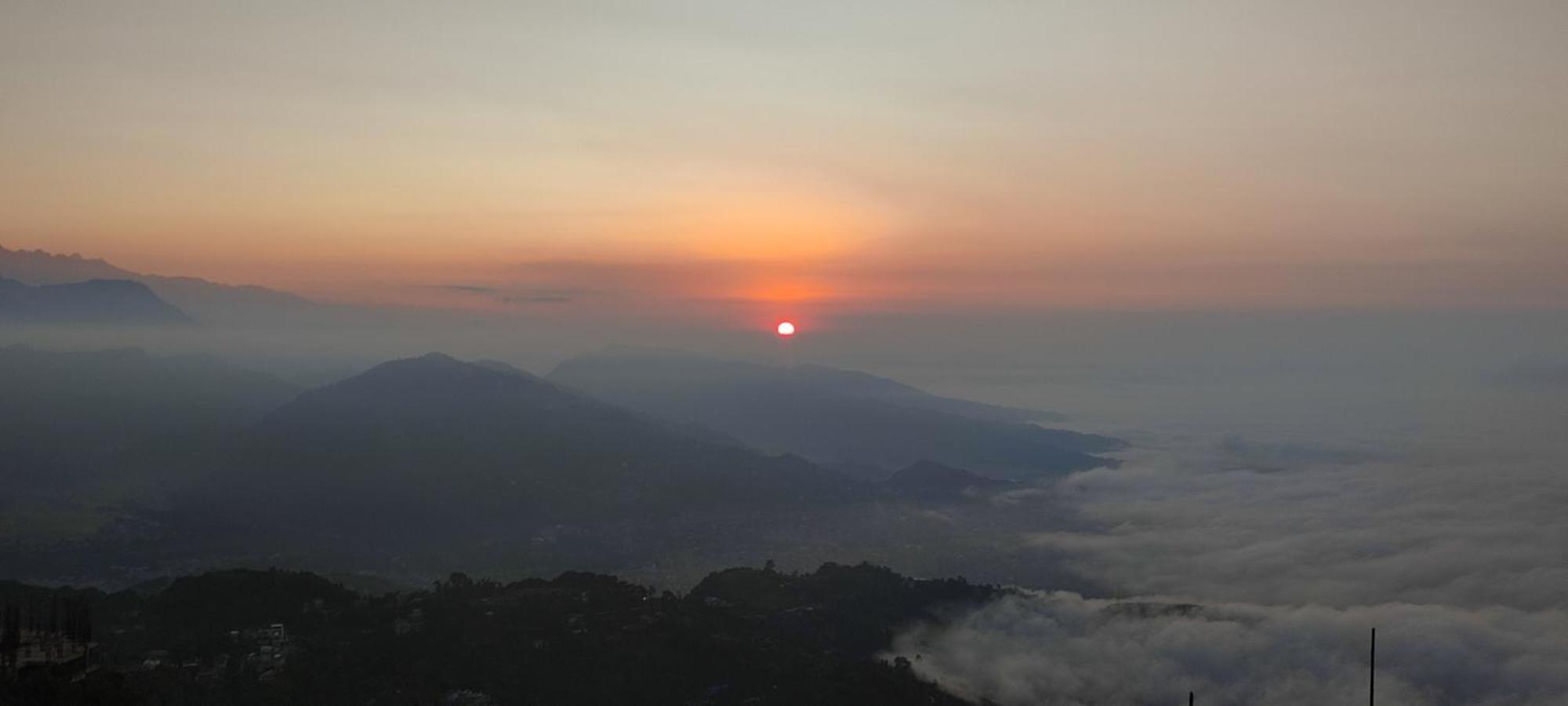 Sarangkot Hotel New Galaxy Pókhara Exteriér fotografie