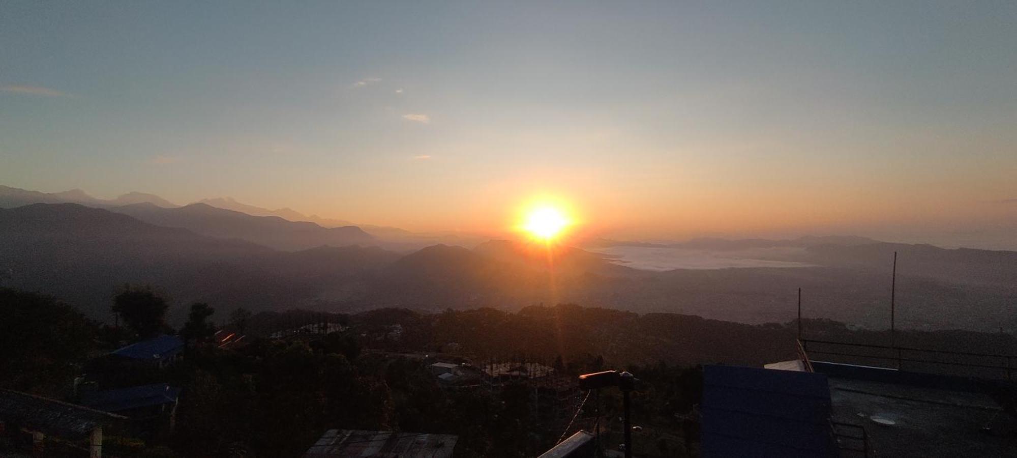 Sarangkot Hotel New Galaxy Pókhara Exteriér fotografie